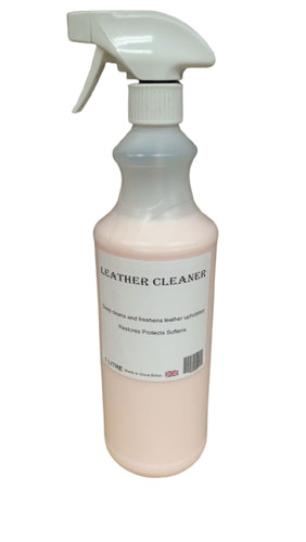 Leather cleaner restores - leather,