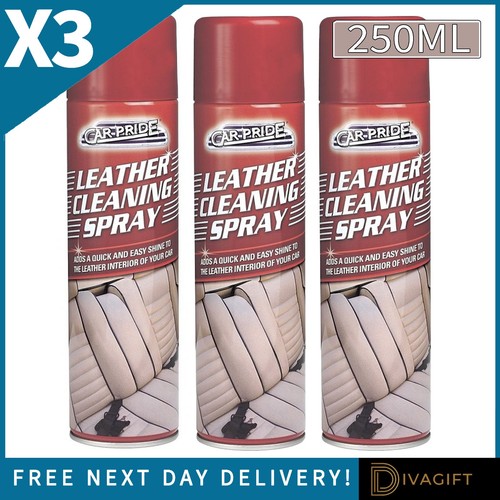 Leather cleaner spray - leather,
