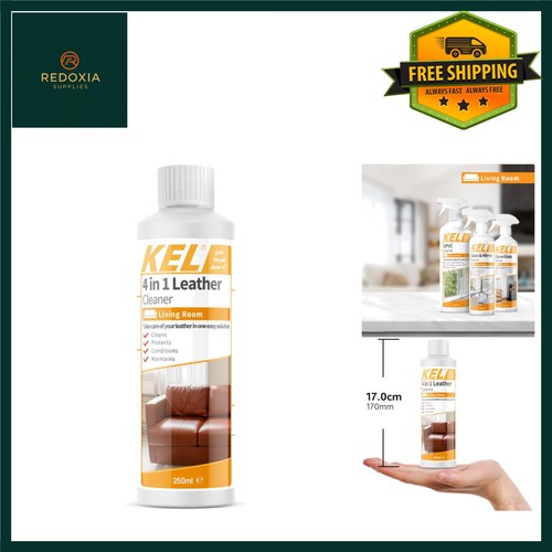 Leather cleaner and - leather,