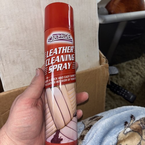 Leather cleaner spray cleaning - leather,