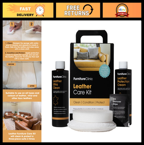 Leather furniture care - kit,