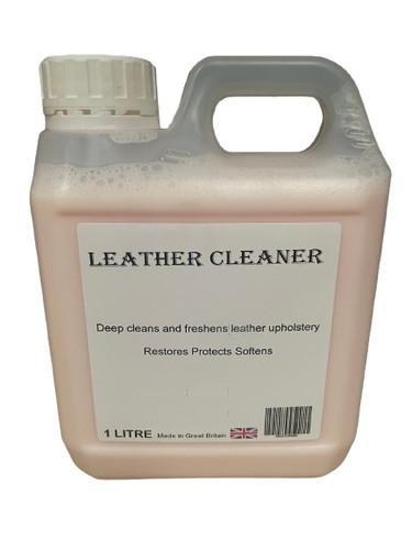 Leather cleaner restores spray - leather,