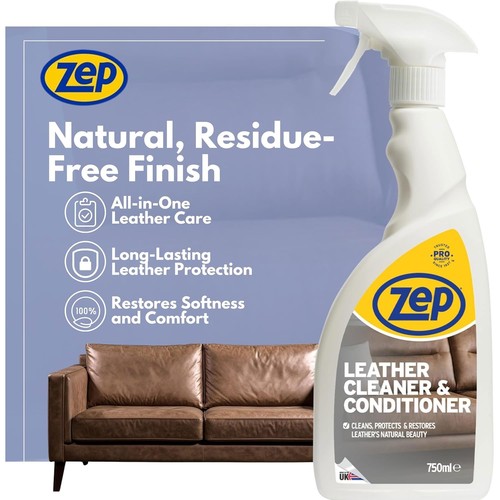 Zep leather cleaner - leather,