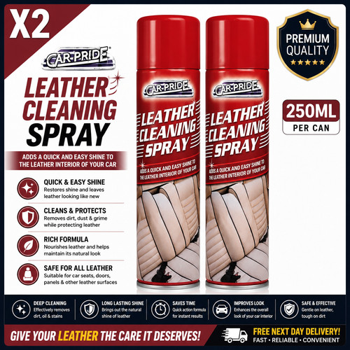 Leather cleaner spray - 2, x